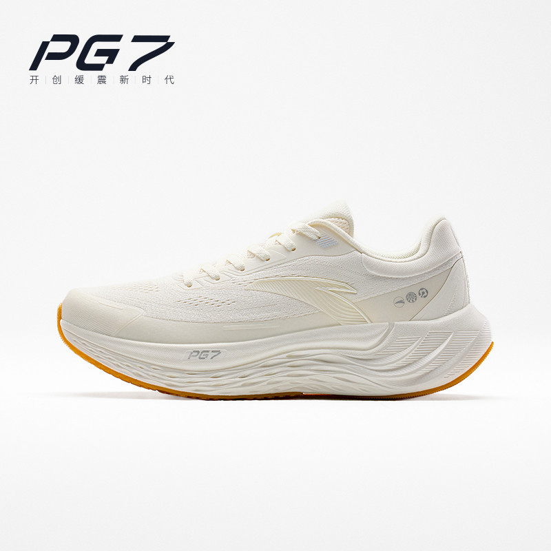 ANTA Women PG7 Travel Running Shoes 1224F5546-5 -Ivory White (Kasut Larian/Kasut Joging Perempuan PG