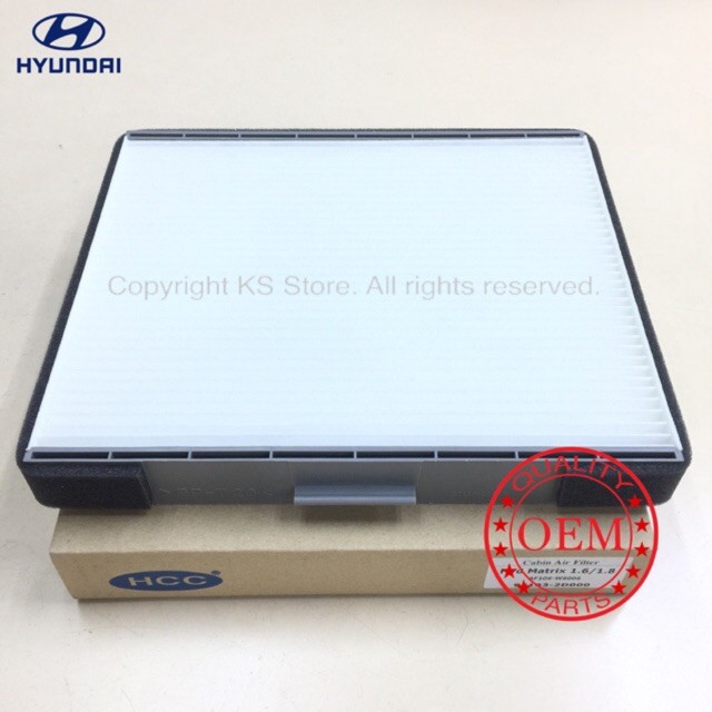 กรองแอร์ Hyundai Matrix Cabin กรองอากาศ-OE: 97133-2D000