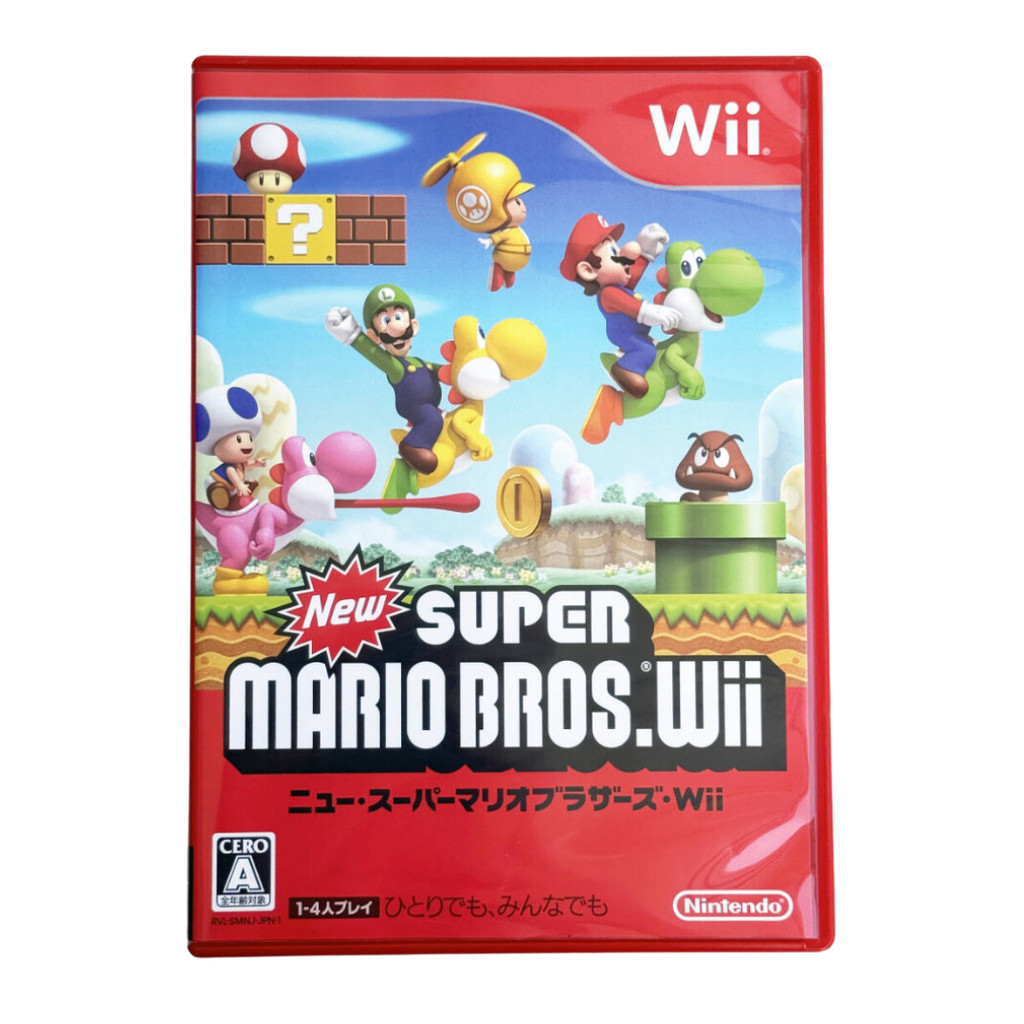 Nintendo Wii Video Games New Super Mario Bros. 2009 NTSC-J Japan