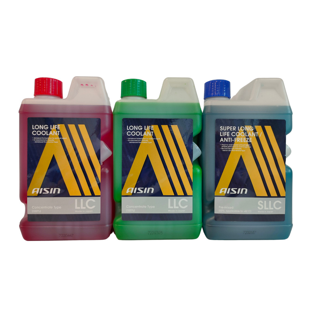 AISIN LONG LIFE COOLANT BLUE RED GREEN COLOUR PKC