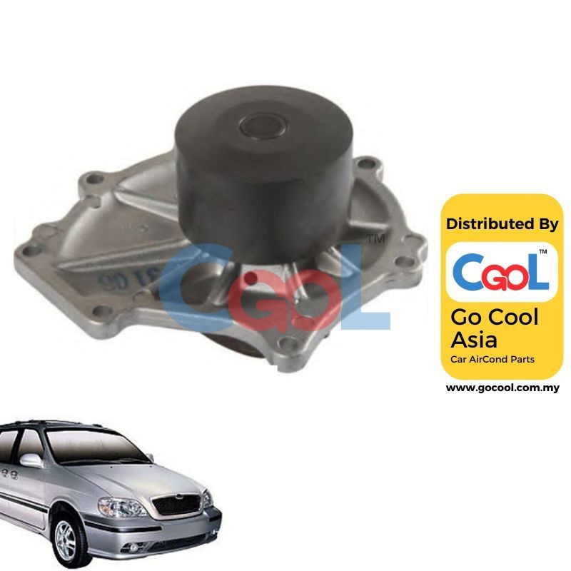 AISIN OEM WATER PUMP NAZA IRA 2.5 V6 (OK9BV-15-010K) CARNIVAL 2001- OLD