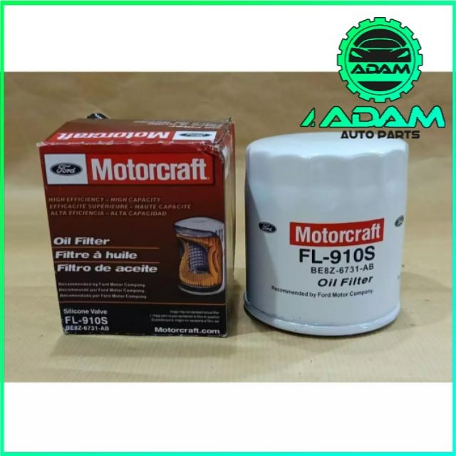 กรองน้ํามันเครื่อง FORD FIESTA KUGA ECOSPORT (BE8Z-6731-AB/FL-910S)