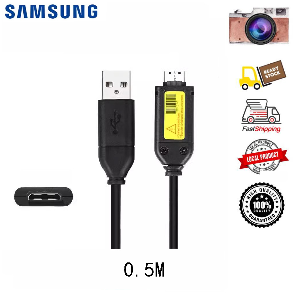 SUC-C3 USB Charger Sync Data Cable สําหรับกล้อง Samsung WB550 WB650 SL420 SL502 SL600 HZ30W I8 I80 L