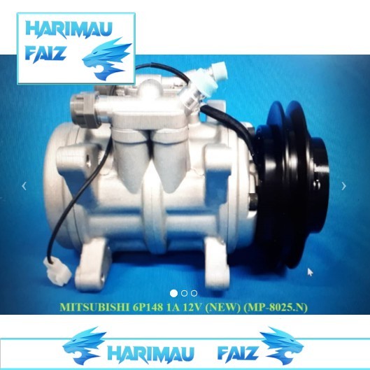 HF MITSUBISHI 6P148 1A 12V (ใหม่) COMPRESSOR MP-8025.เอ็น HF