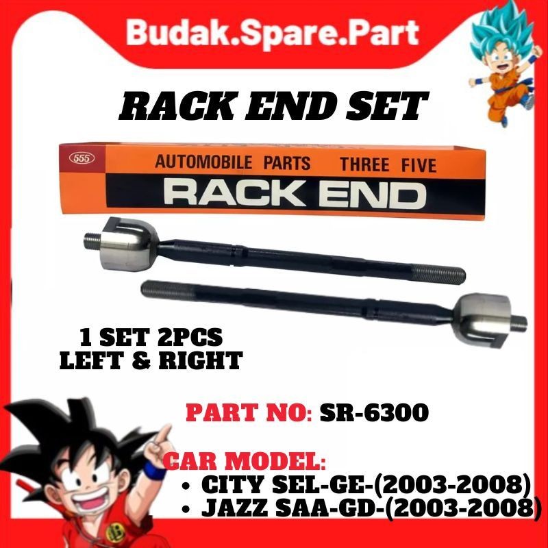ชุดท้ายแร็ค Honda City SEL / Jazz SAA ( Japan 555 ) -[อะไหล่GoKu]