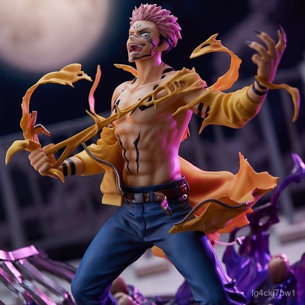 2025 Jujutsu Kaisen Itadori Yuji & Ryomen Sukuna อะนิเมะรูป Spell Zi รุ่น PVC ญี่ปุ่น Action Figure 