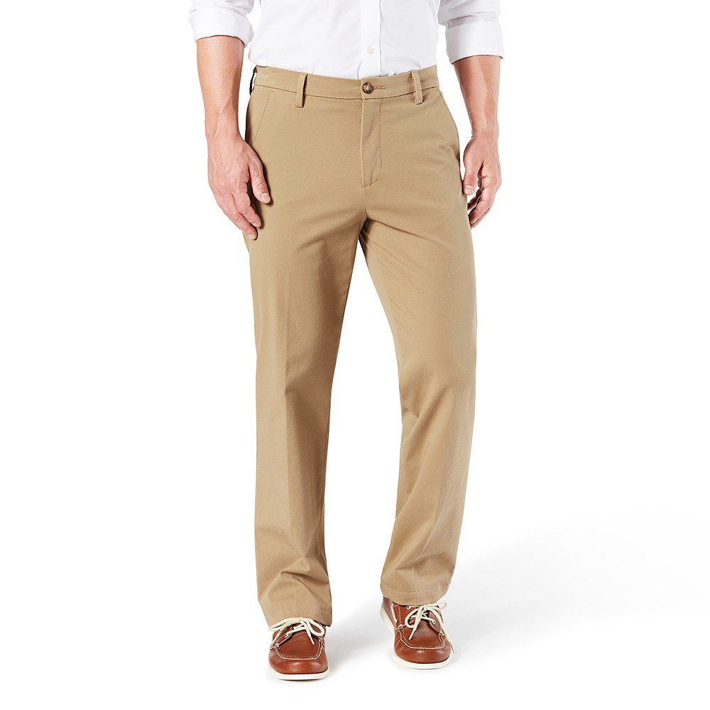 Dockers Straight Fit Workday Khaki Smart 360 Flex Pants Men 39898-0001