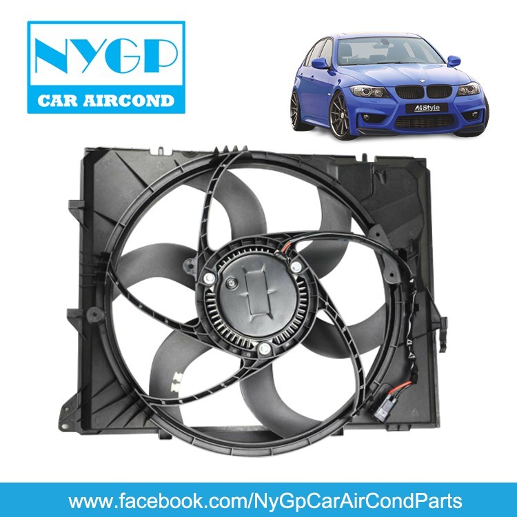 หม้อน้ําพัดลมระบายความร้อนมอเตอร์ 400w BMW E90 E81 E87 E88 E90 E91 E92 E93 X1 E84 Z4 128i 325i 328i
