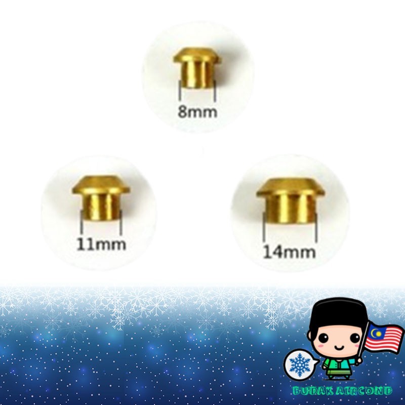 O Ring to Inverted Flare Adapter ปรับเปลี่ยน AIR COND HOME CAR 3/8 4/8 5/8