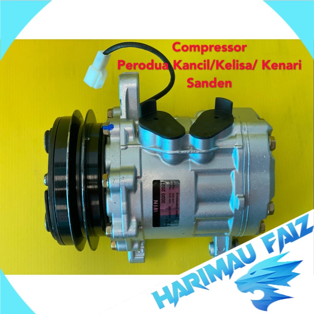 คอมเพรสเซอร์ HF HarimauFaiz, Perodua Kelisa/ Kenari/ Kancil, ระบบ Sanden SD 7H10 1A 660 850 1.0CC HF