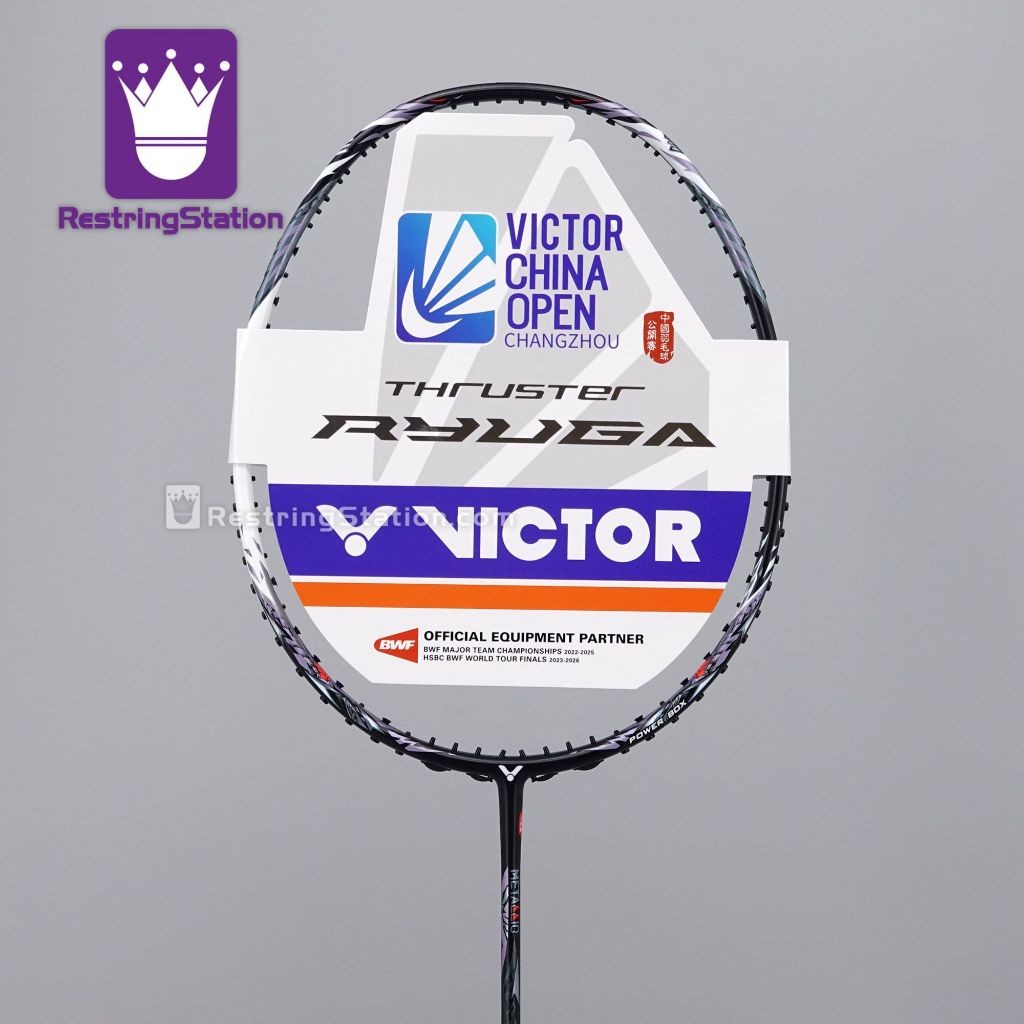 Victor Open 2024 Thruster K RYUGA METALLIC TK-RYUGA.M-CO24 Racket [ฟรี VBS & Grip]
