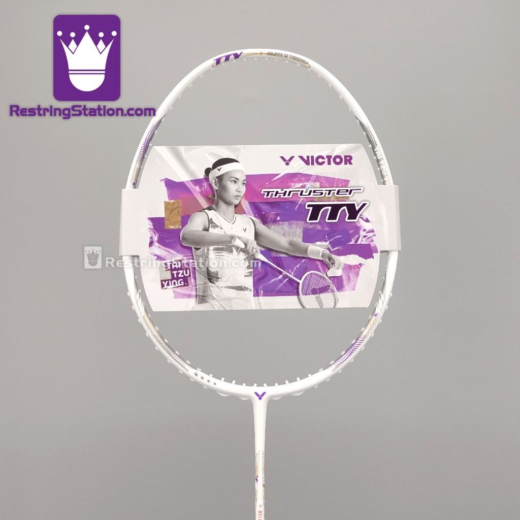 ไม้แบดมินตันมืออาชีพ Victor Thruster TTY Collection [ฟรี VBS & Grip] TKTTY TK-TTY
