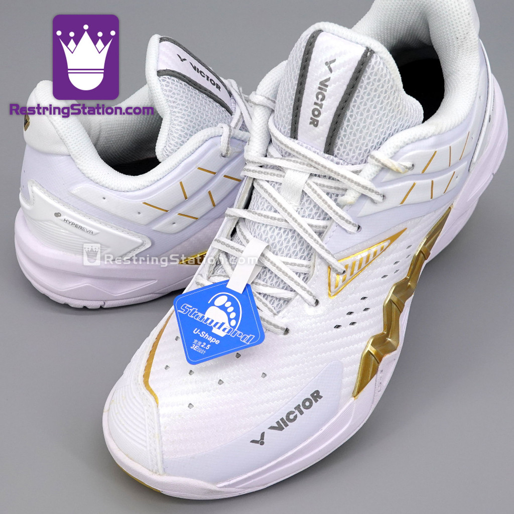 Victor P8500II [A-Pearly White] รองเท้าแบดมินตันมืออาชีพ[SH-P8500II P8500 II]