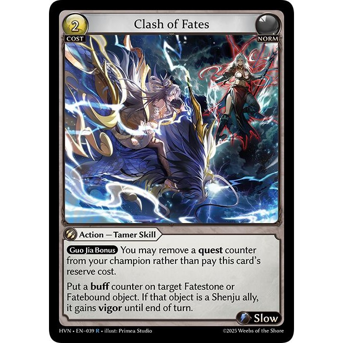 Clash of Fates HVN-39 [GATCG SINGLES]