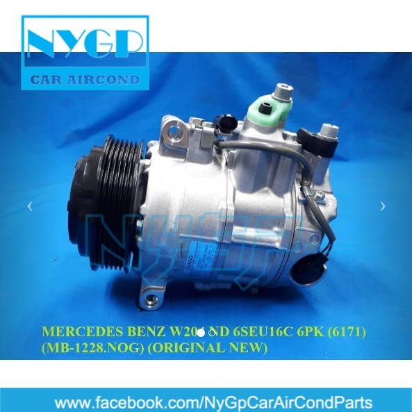 คอมเพรสเซอร์ Denso สําหรับ Mercedes Benz C class coupe C204 204 w204 (07-14) NYGP