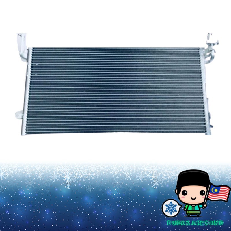 HYUNDAI SONATA 2000~2003 EF CONDENSER HCC AIRCOND (DRIER ALUMINIUM / STEEL) BAC