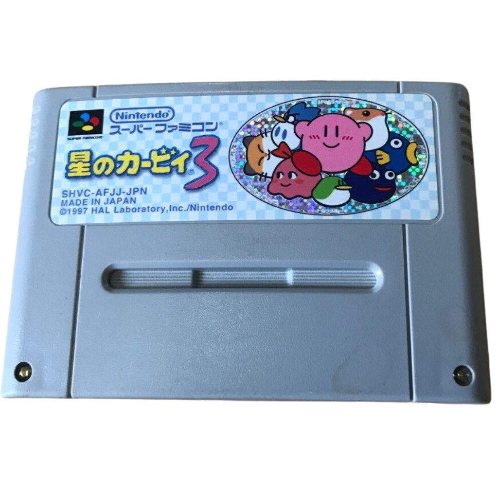 Nintendo Super Famicom Hoshi no Kirby 3 Kirby's Dream Land SFC JAPAN Used