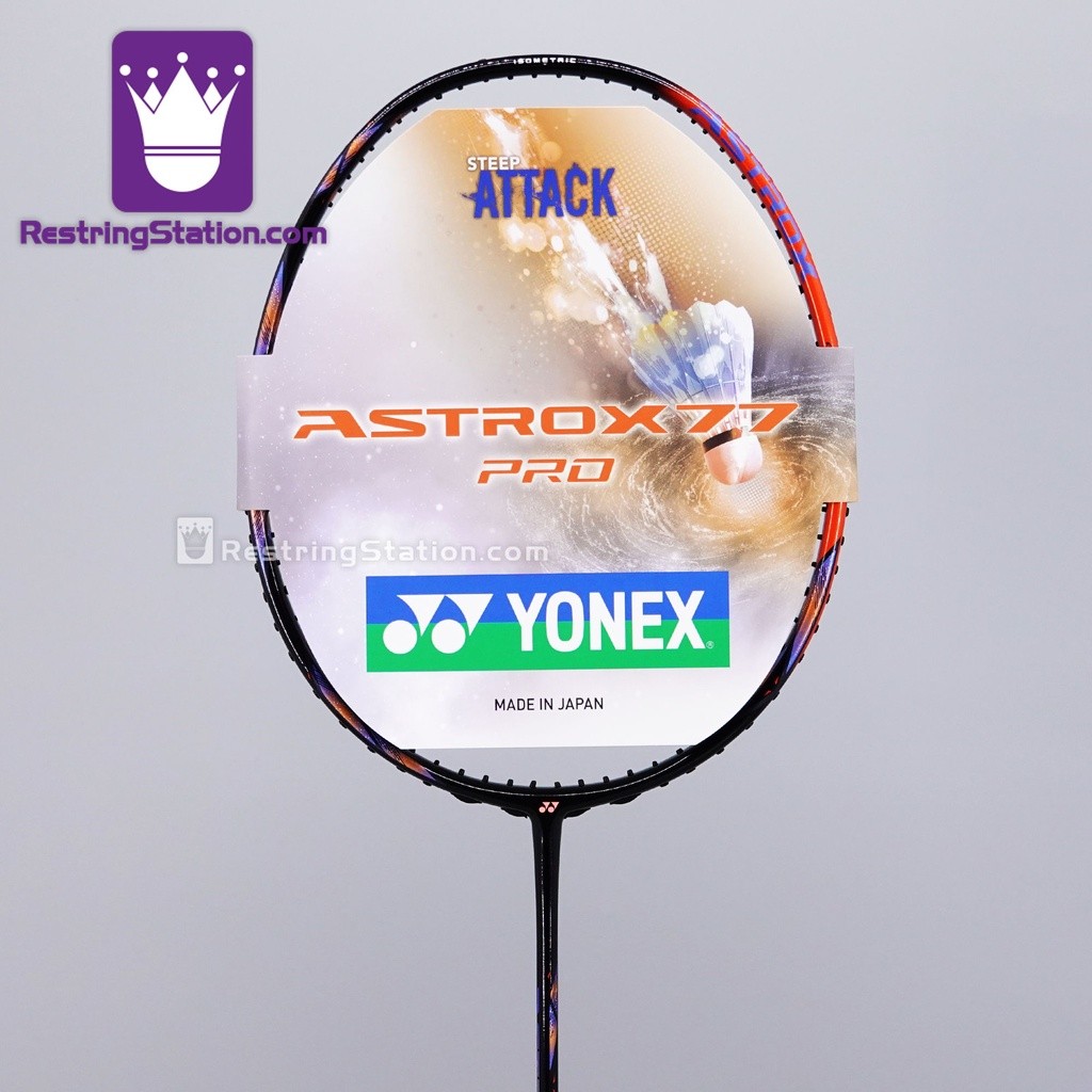ไม้แบดมินตันมืออาชีพ YONEX Astrox 77 Pro [FOC BG66UM & Grip] AX77-P AX77P AX77
