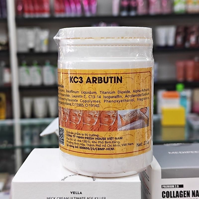身南Kich Trang Arbutin 3c3 Vang 泰国 进口美白体乳250g8-5-21V