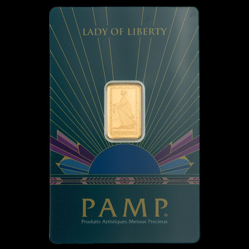 PAMP LADY OF LIBERTY 2.5G 999.9