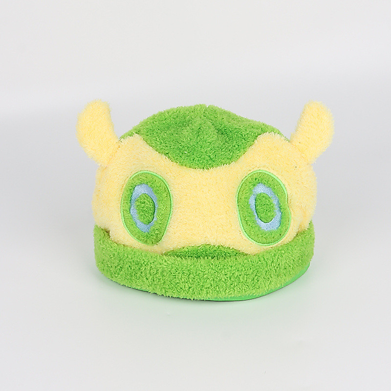Valorant Gekko หมวกตุ๊กตา, น่ารักเกม Soft Fluffy Plush หมวก, คอสเพลย์เครื่องแต่งกายหมวกของขวัญสําหรั