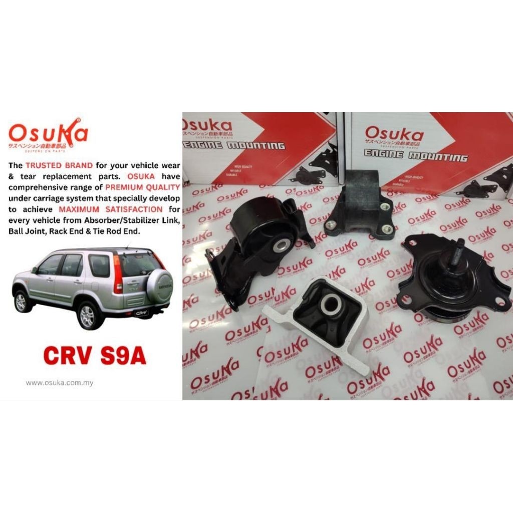 OSUKA ENGINE MOUNTING HONDA CRV S9A