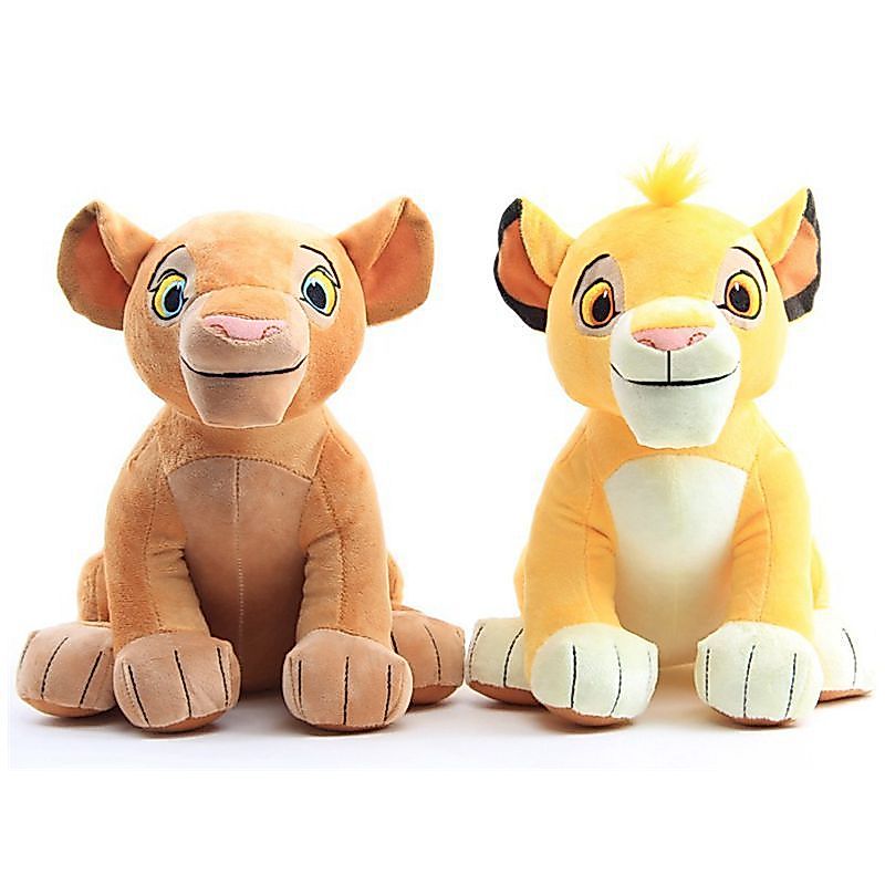 คลังสินค้าพร้อม~ตุ๊กตาของเล่นตุ๊กตา Lion Hold Up Authorized Simba Lion King 0901