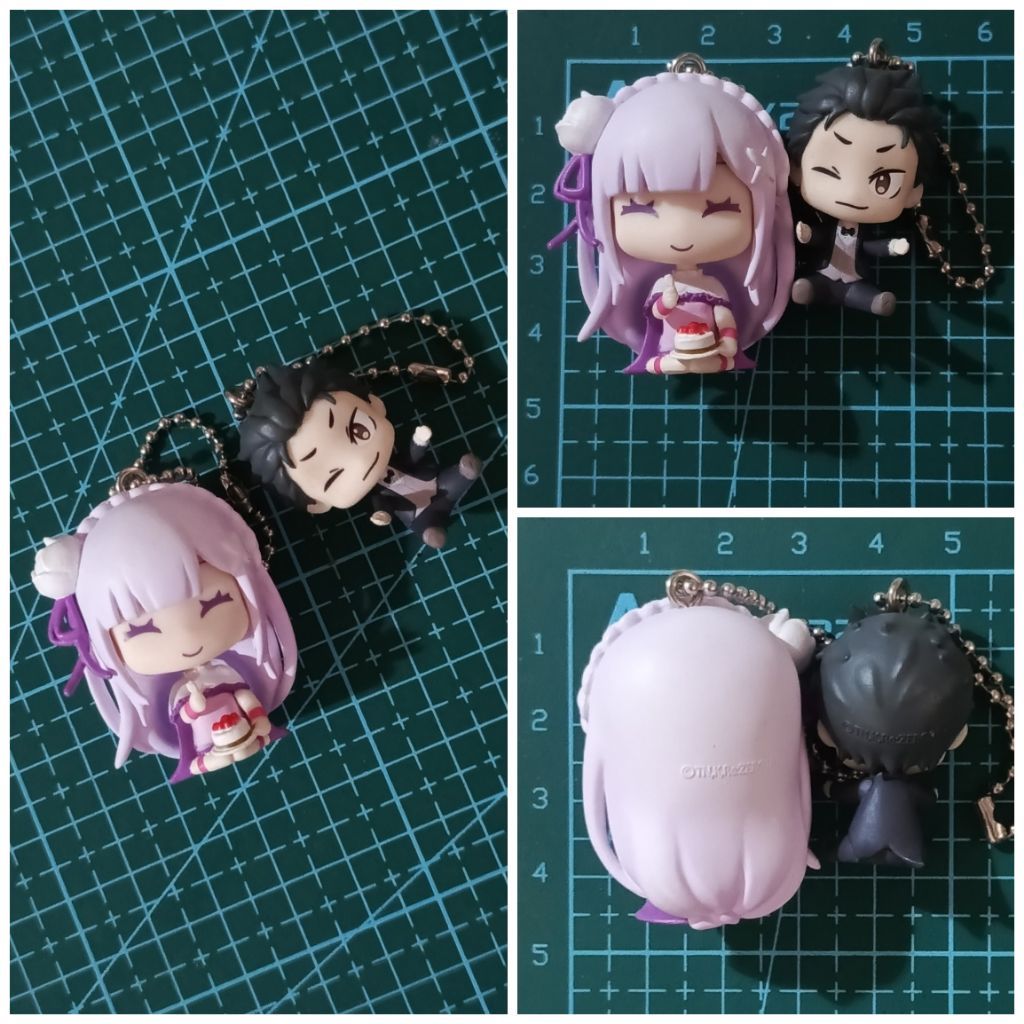 พวงกุญแจ Combo Re zero Subaru Emilia