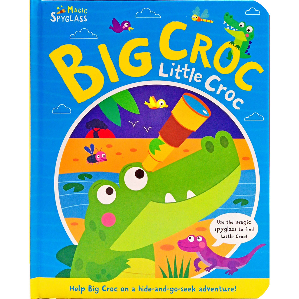 (BX) BIG CROC, LITTLE CROC (SEEK AND FIND SPYGLASS BOOKS)