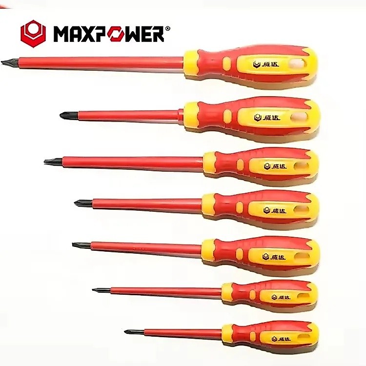 YYYP Spot inventory Insulated VDE Tool Kit 18 ชิ้นฉนวนชุดบํารุงรักษาคีมสาย Stripper ไขควง VDE ชุด