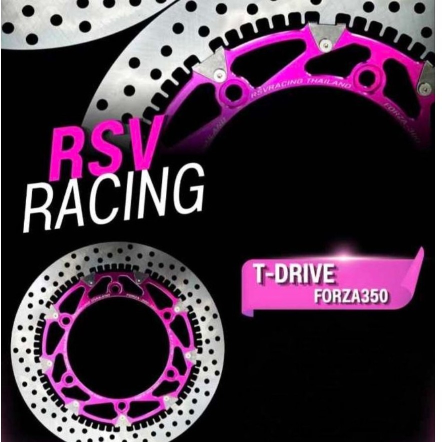 แผ่น RSV RACING 300 มม. มีจําหน่ายสําหรับ Honda Forza / NSS250 / ADV350