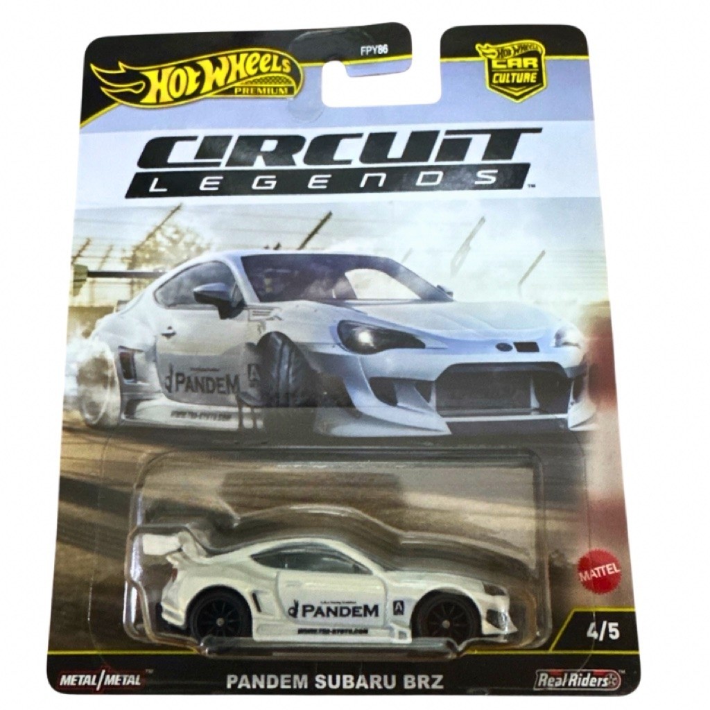 Hot Wheels Premium Pandem Subaru BRZ Curcuit Legends Subaru BRZ Hot Wheels