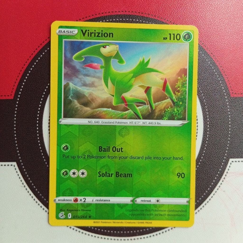 Pokemon TCG - Virizion 015/264 - Fusion Strike