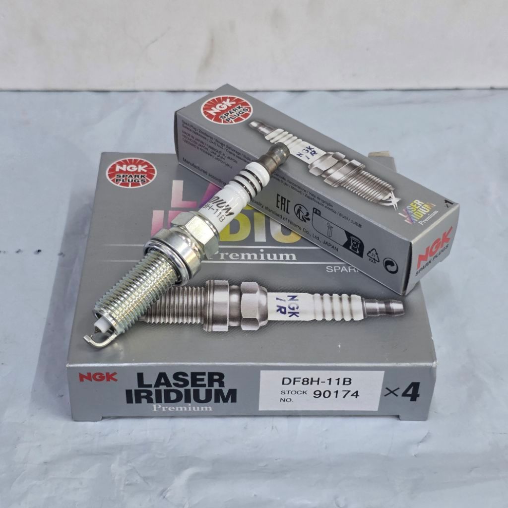 DF8H-11B ปลายคู่ Nissan 370Z, Infiniti QX70, G37 VQ37VHR NGK 90174 หัวเทียนเลเซอร์อิริเดียม