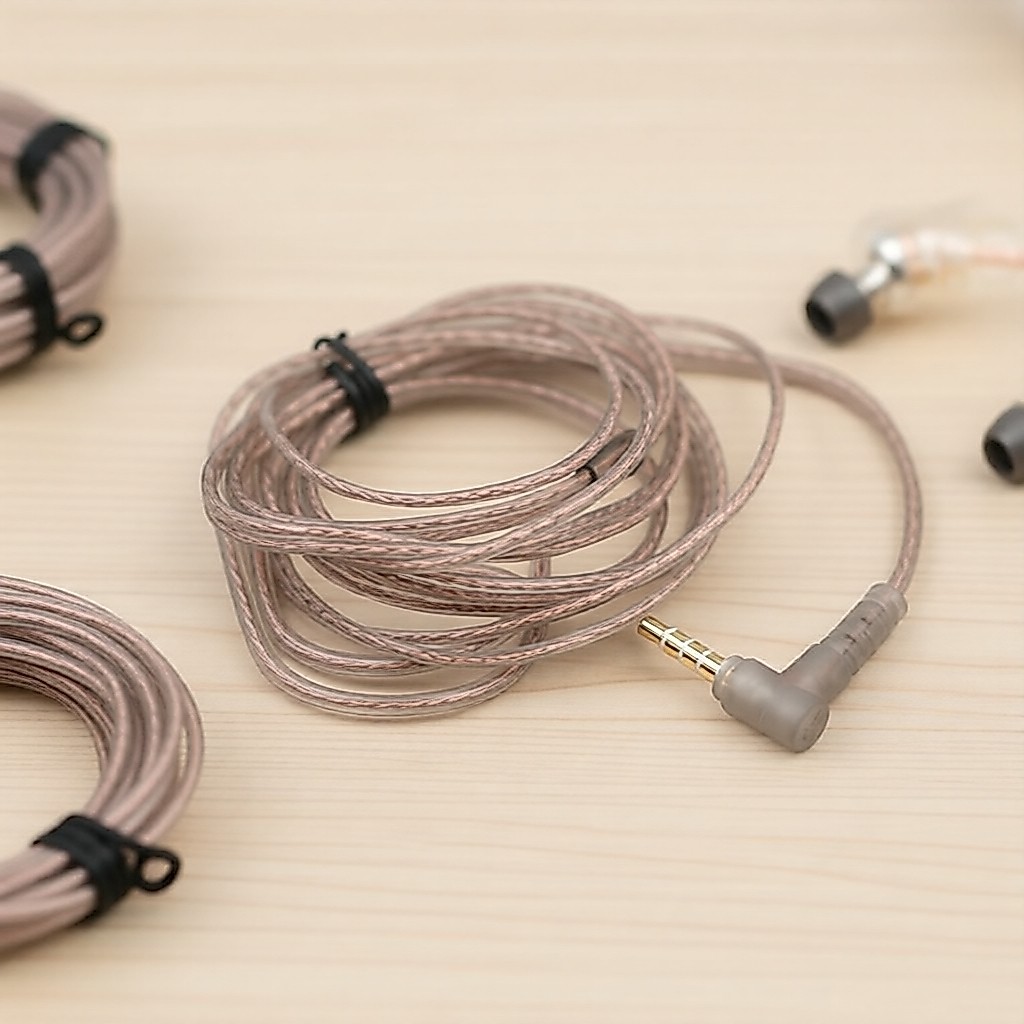 สายอัปเกรดหูฟัง KZ OFC รองรับกับ KZ ZSN EDX EDC PRO CCA Castor