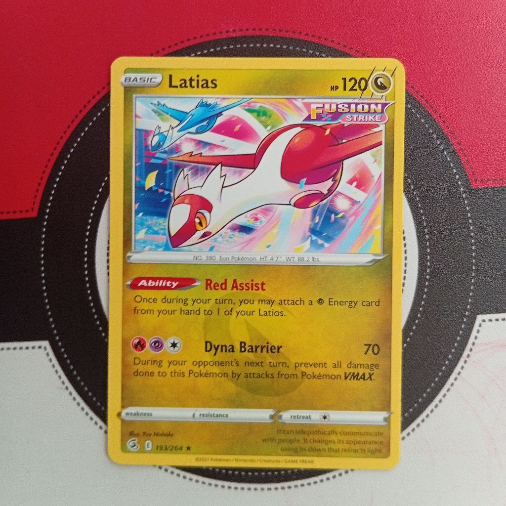 Pokemon TCG - Latias 193/264 - Fusion Strike