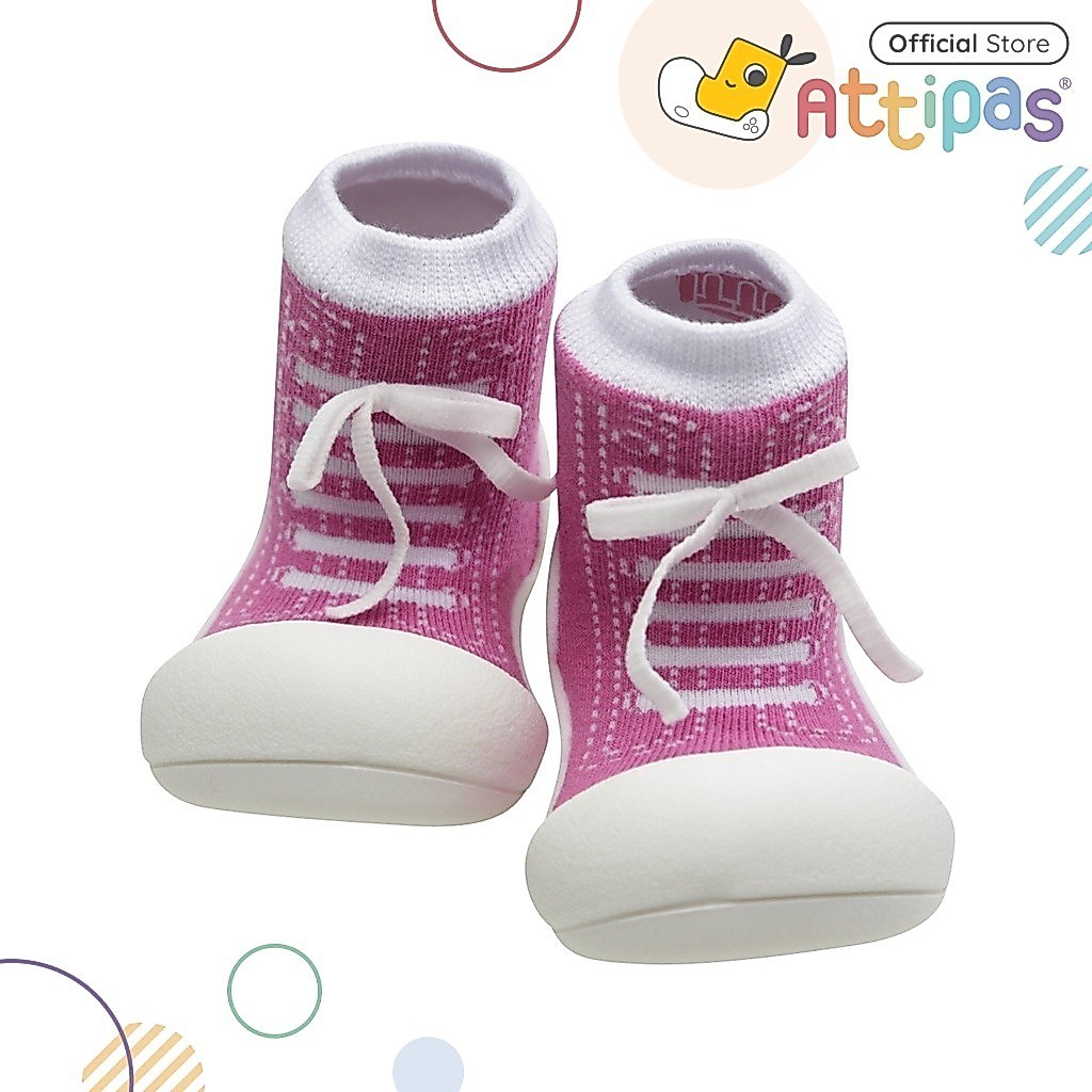 Attipas Functional Baby Shoes Prewalker Shoes - Sneaker Purple