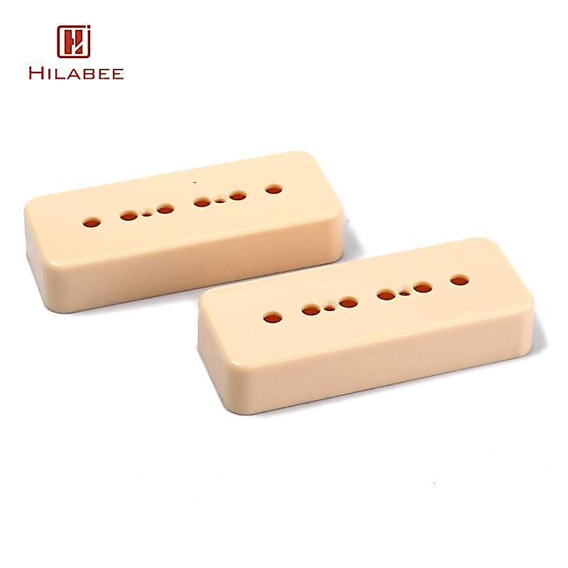 [UsusexaMY] 2 ชิ้นพลาสติก P-90 Soap Bar Pickup Cover สําหรับกีตาร์