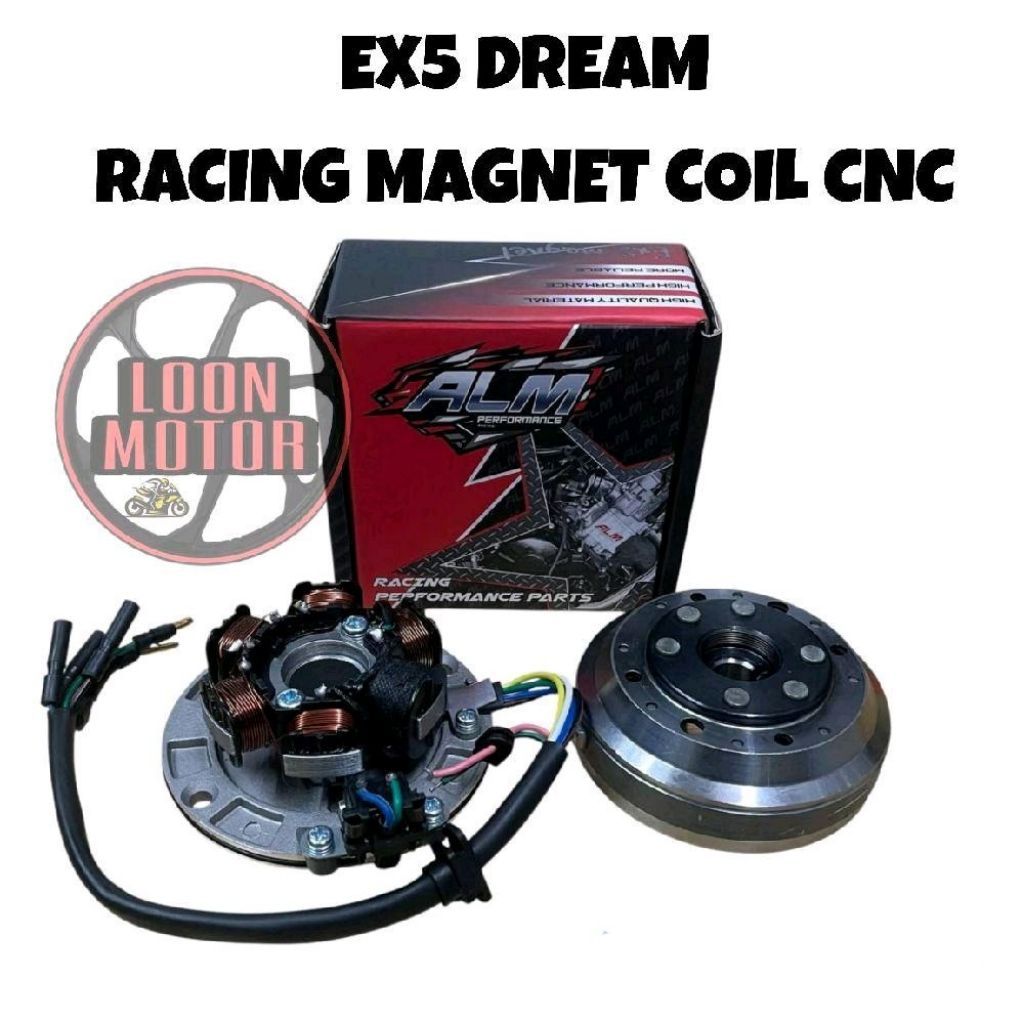 EX5 DREAM RACING CNC MAGNET COIL ALM RACING MAGNET RACING