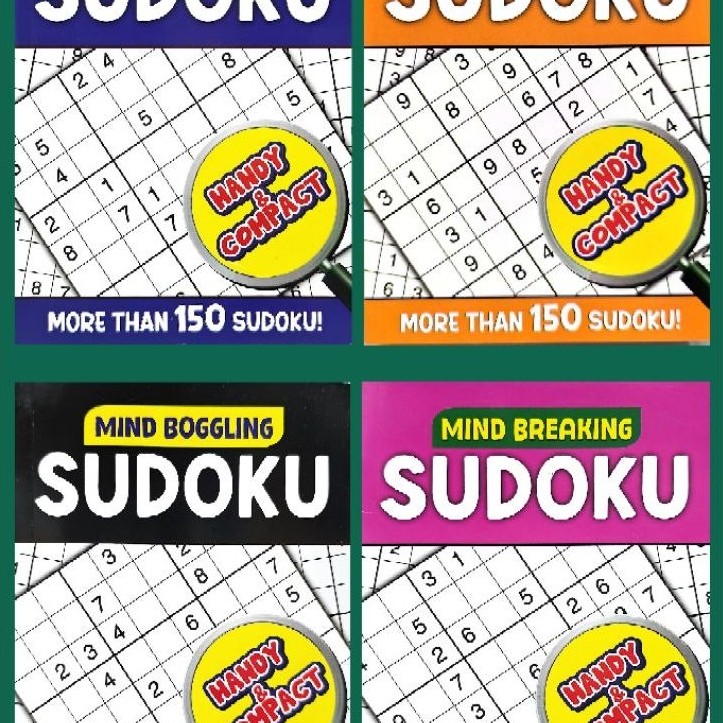 SUDOKU HANDY & COMPACT - มากกว่า 150 SUDOKU! (นาทีสู่จิตใจ)