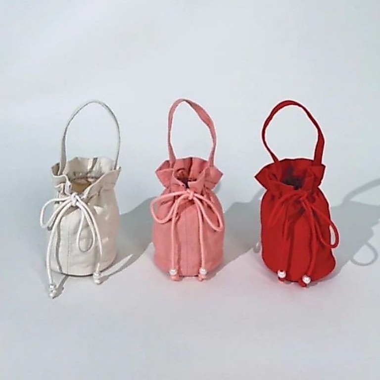 IORA Little Drawstring Bucket Pouch Bag