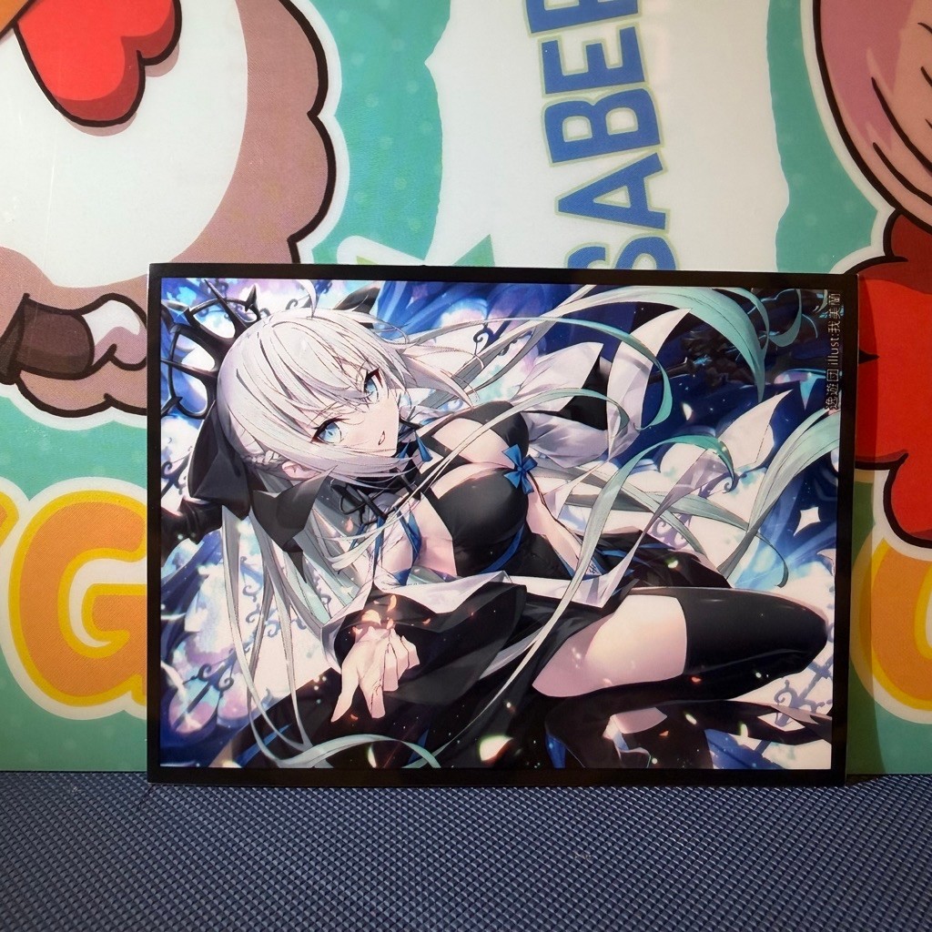 Fgo C107 ปลอกการ์ด Morgan 67*92 มม. (ปลอกการ์ด Comiket doujin Fate Grand Order)