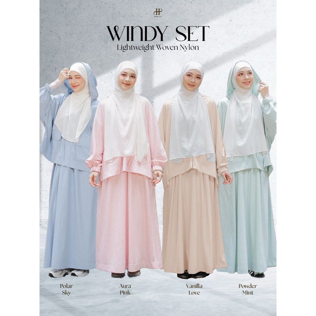 WINDY SET ( BAJU & SKIRT ) โดย PROPERHIJAB