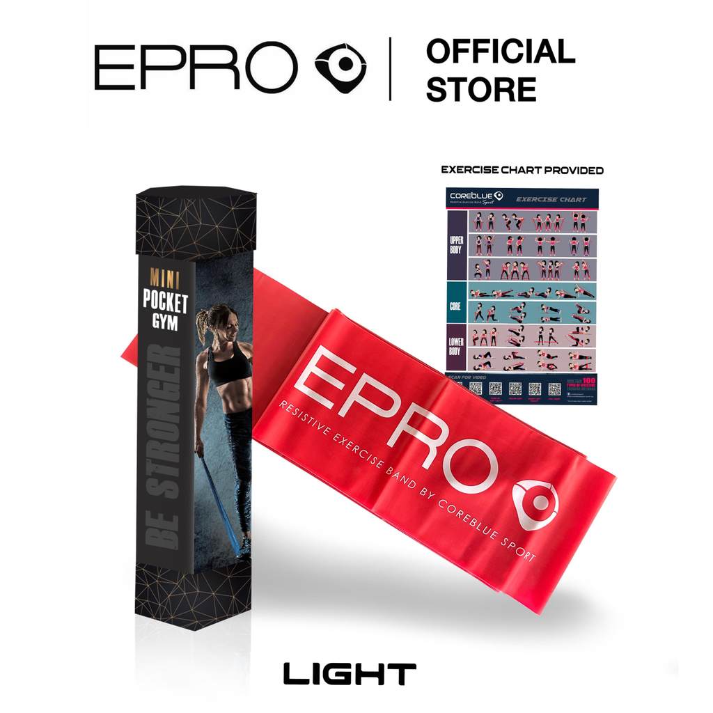 EPRO by Coreblue Sport Resistance วงออกกําลังกาย (1.5ม.) เบา