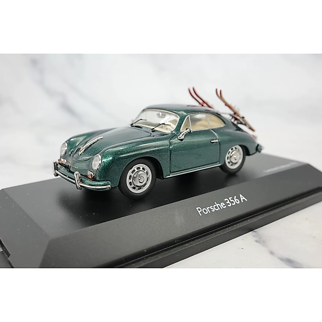 [Out-of-Print Single] Schuke 1/43 Porsche 356 with Ski Board Version Original Package Flawless, On D