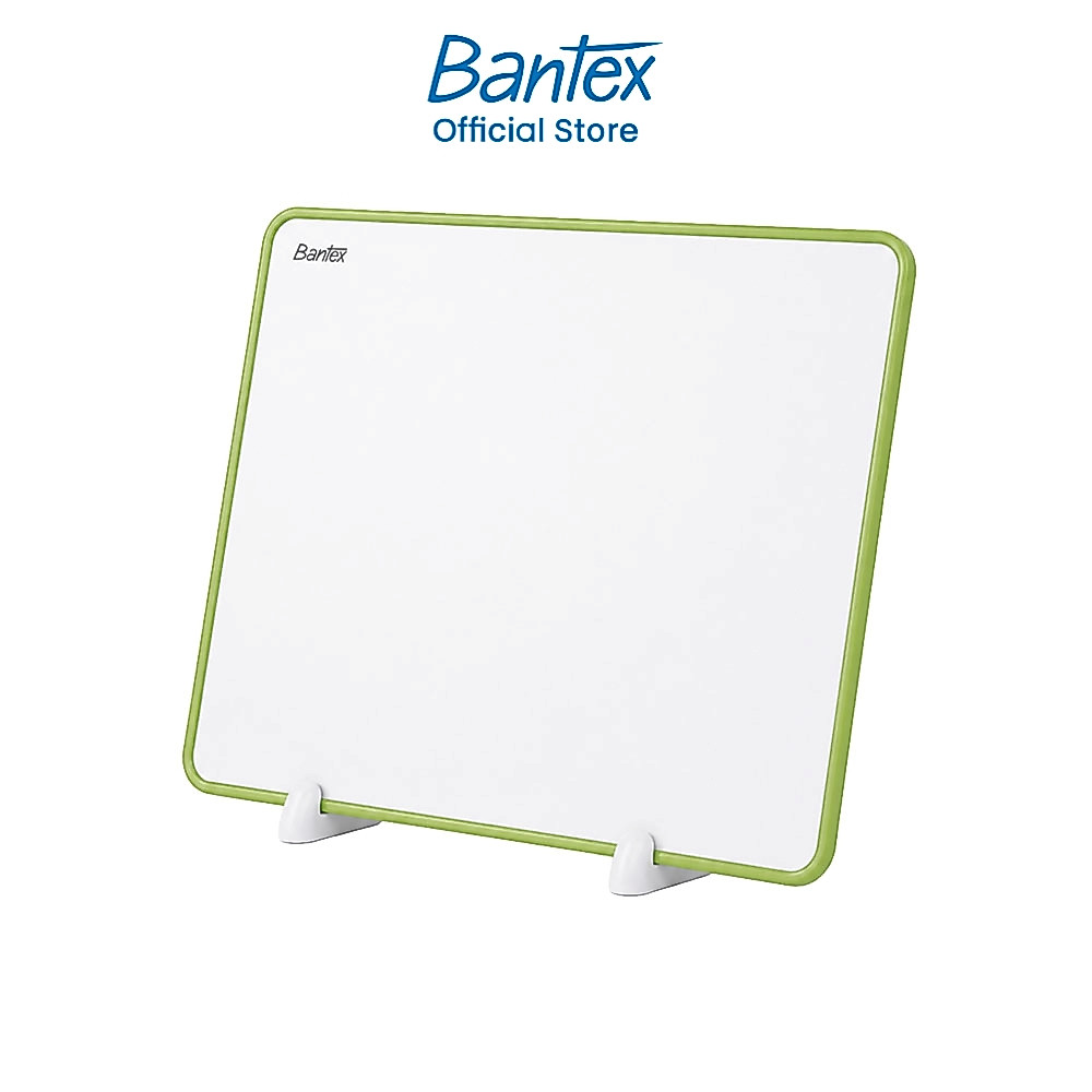 Bantex กระดานไวท์บอร์ดตั้งโต๊ะ กระดานเขียนลบได้ ขนาดกระทัดรัด พร้อมขาตั้ง มี2สีให้เลือก Whiteboard