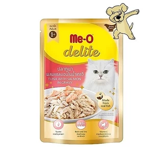 Me-o Delite มีโอ ดีไลท์ อาหารเปียกแมวมีโอ ดีไลท์ ขนาด 70 กรัม