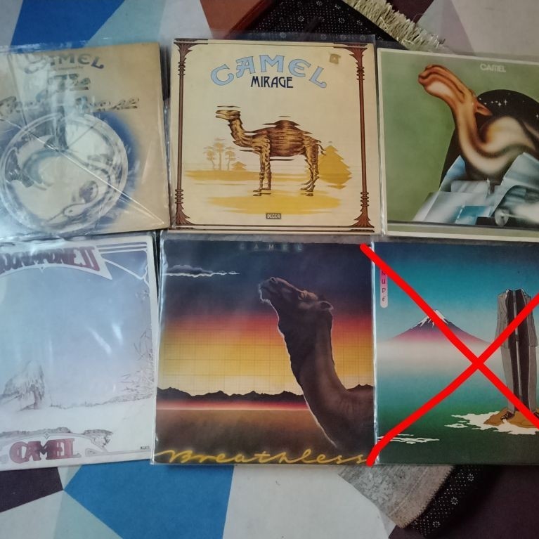 CAMEL VINYL LP Prog Psych Rock
