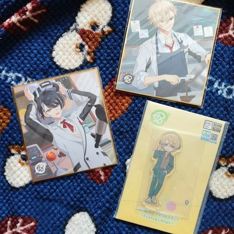 STOK 18TRIP SHIKISHI & ACRYLIC STAND GAME ANIME MERCH