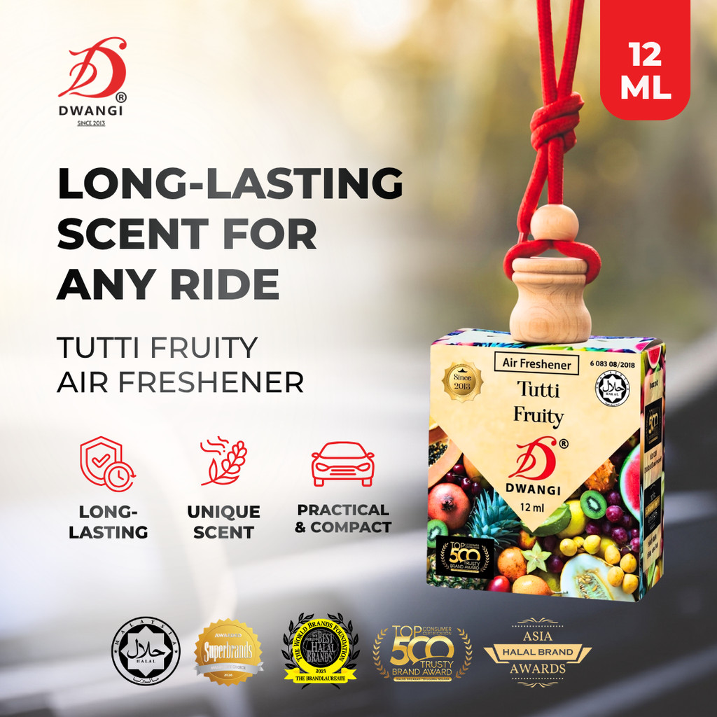 Dwangi Car Perfume - Tutti Fruity
